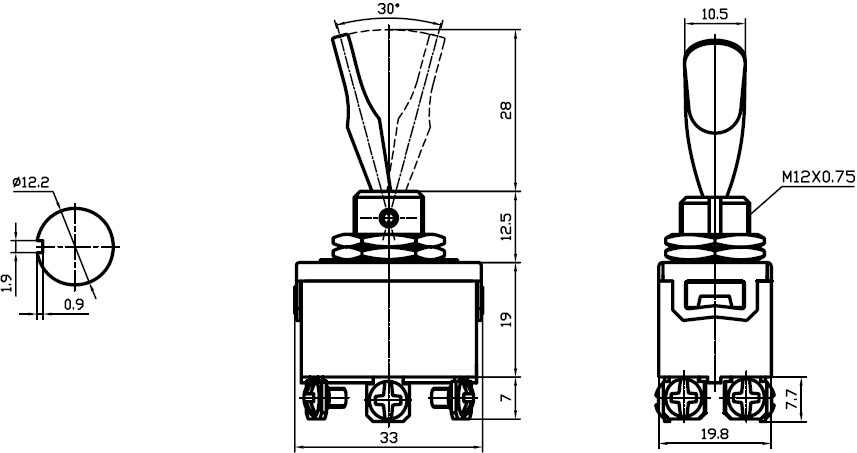 China Medium Toggle Switch KN3(C)-202AE factory and manufacturers | Jietong